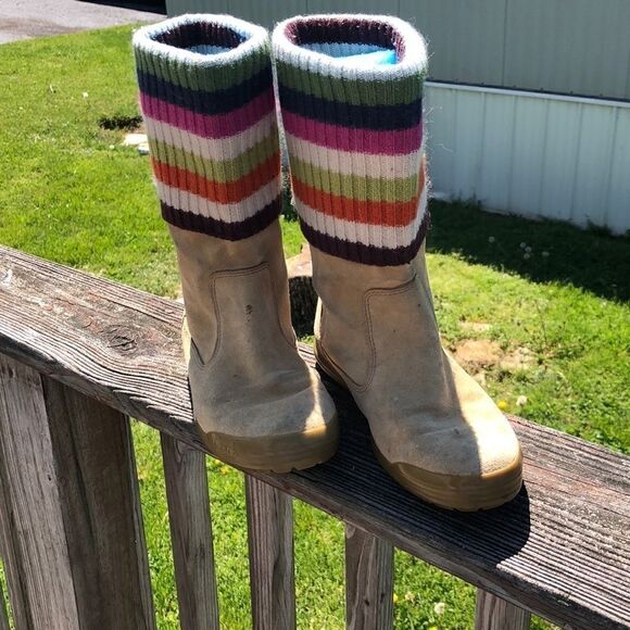 ⬇️Coach Leather Boots   - Picture 1 of 8